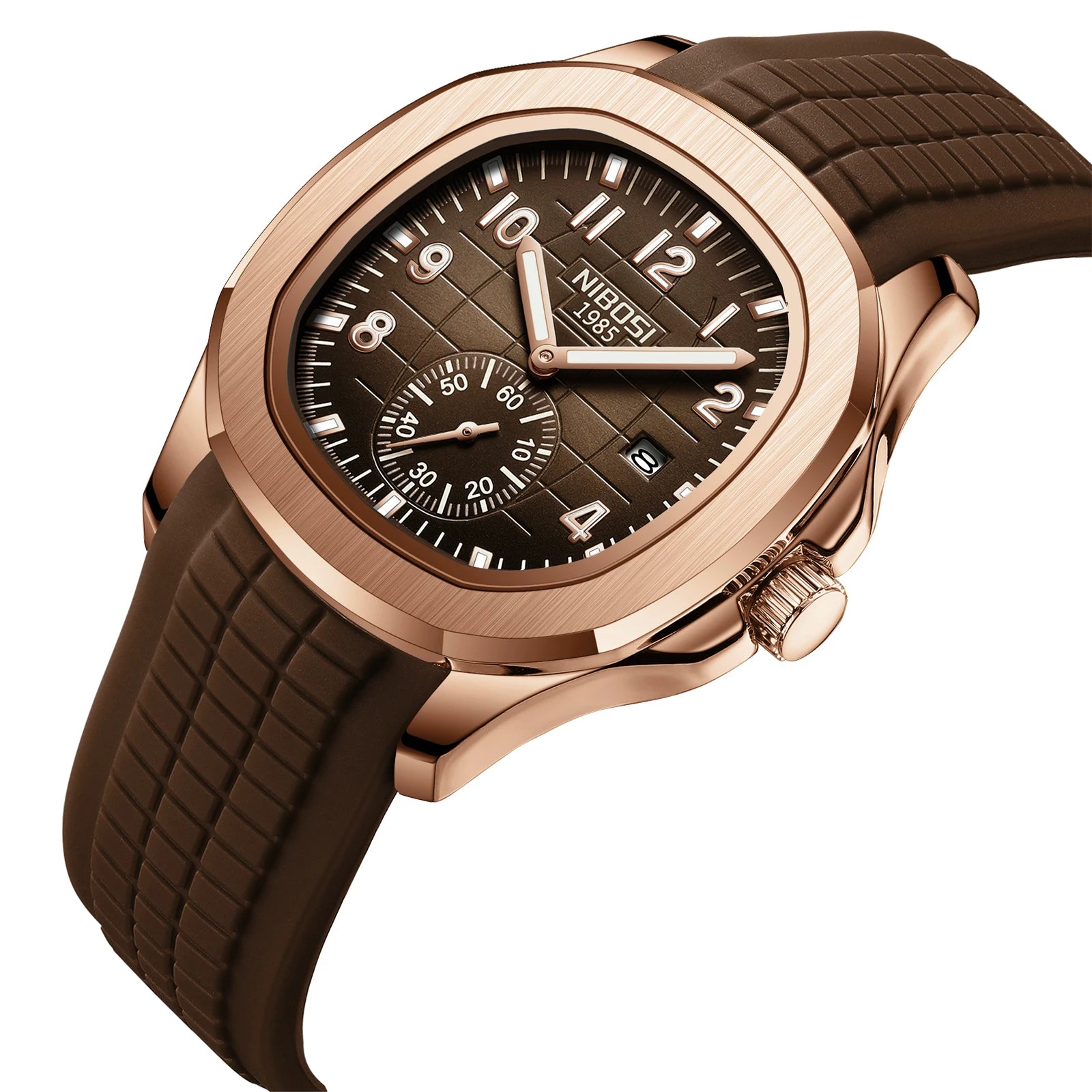 New Mens Watches Top Brand Luxury AQUANAUT Quartz Watches for Men Waterproof Luminous Auto Date Male Watch Reloj Hombre