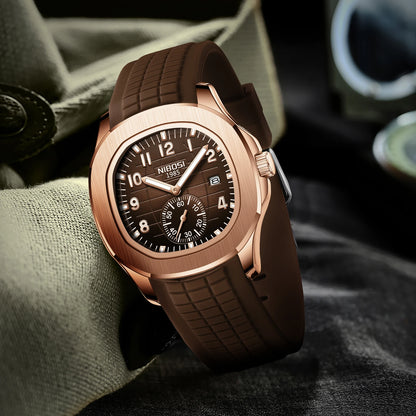 New Mens Watches Top Brand Luxury AQUANAUT Quartz Watches for Men Waterproof Luminous Auto Date Male Watch Reloj Hombre